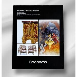 Bonhams 2014 Period Art & Design Auction Catalog Furniture Comics Jewelry Books